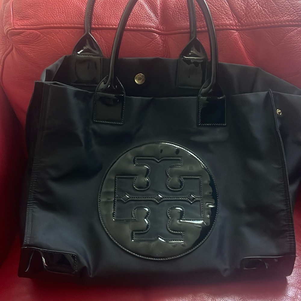 Black Tory Burch Tote Bag